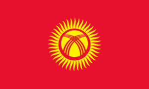 Kyrgyzstan flag PNG-14618